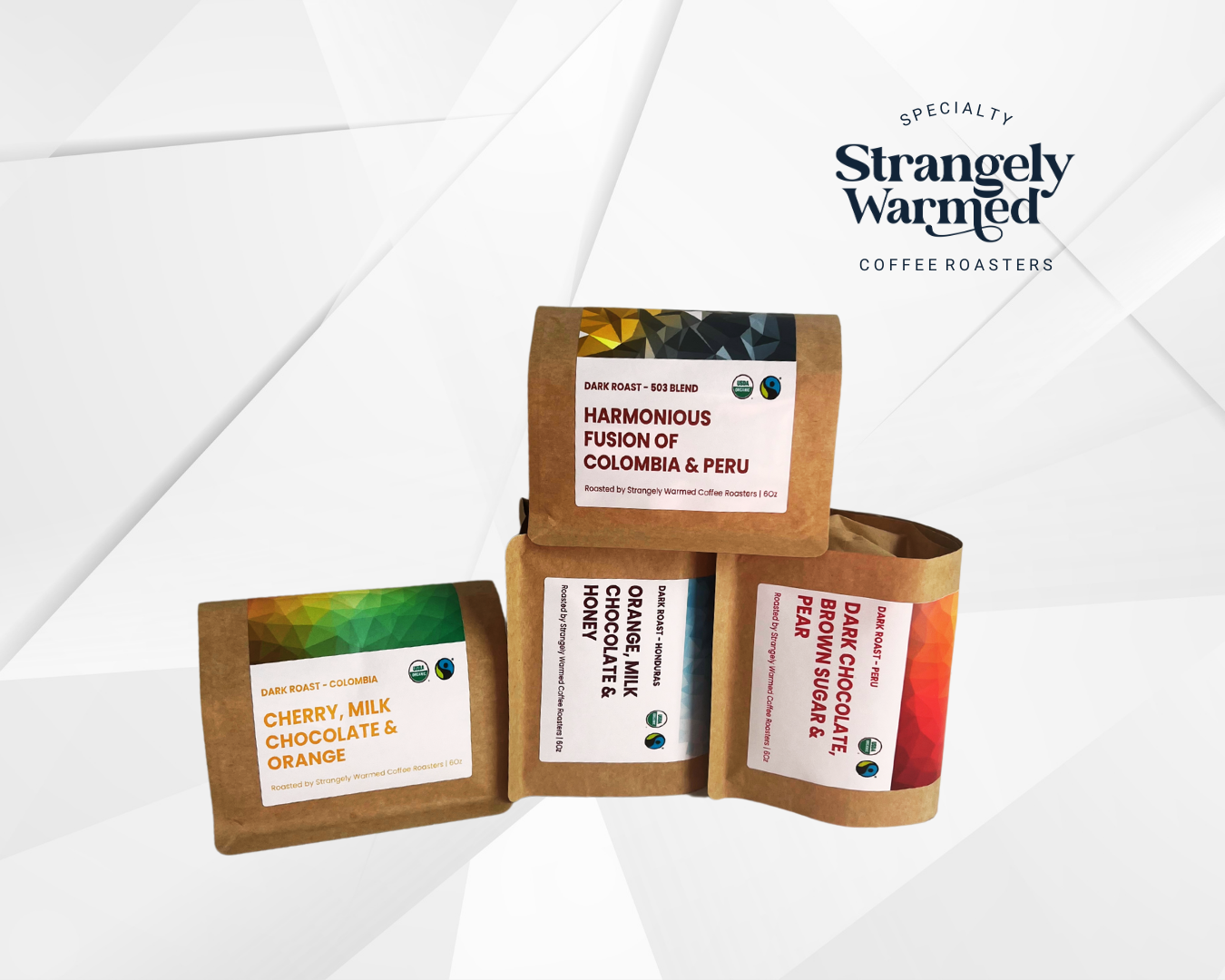 Specialty Coffee Sampler Kit - 4 pack