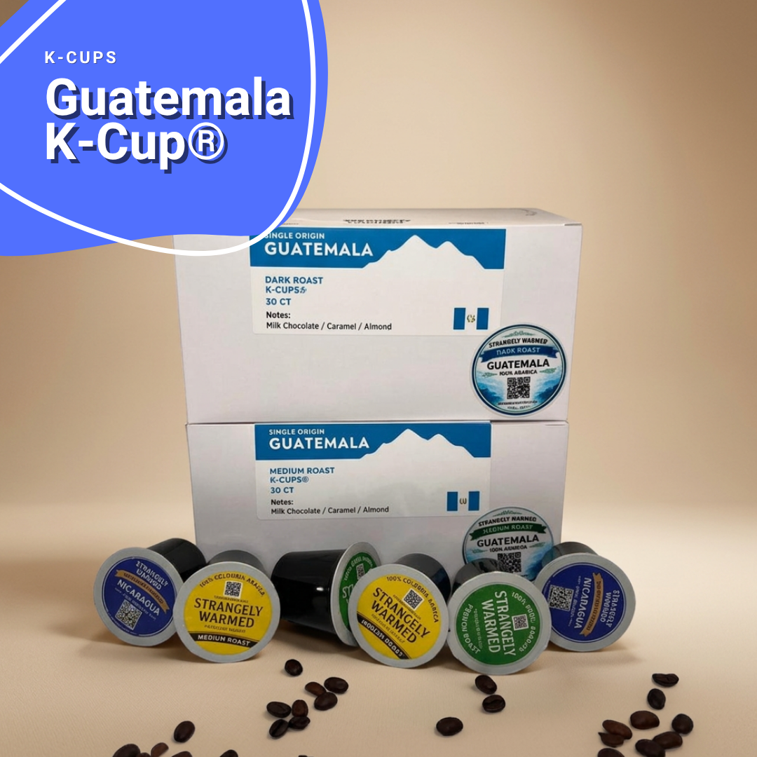 Guatemala Single-Serve Keurig compatible Coffee Pods, Acatenago Region