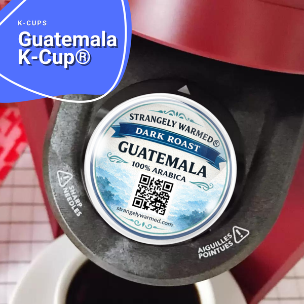 Guatemalan single origin coffee in Keurig compatible pods, Acatenango region