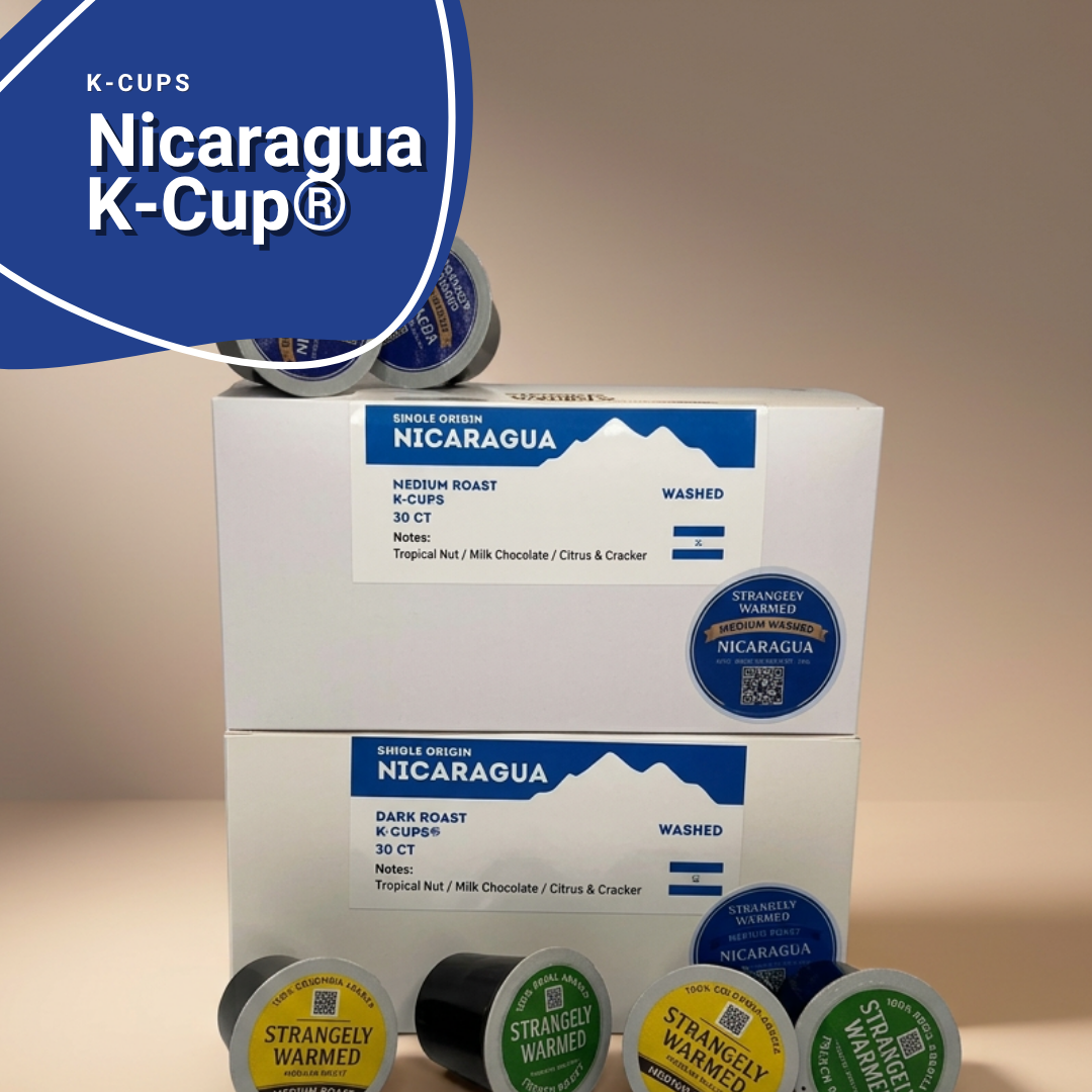 Nicaragua Washed Process Single-Serve Keurig® Compatible Coffee Pods