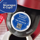 Nicaraguan washed process single origin coffee in Keurig compatible pods