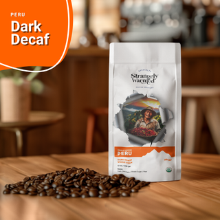 Peru decaf coffee beans processed with the Swiss Water method