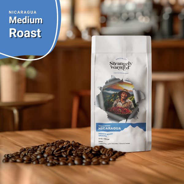 Nicaragua Natural Process Medium Roast –Refined. Complex. Satisfying.